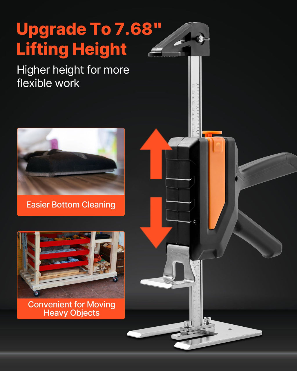 Rankinis keltuvas VEVOR LP-DN200, 200 kg keliamoji galia