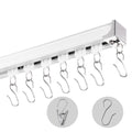 Užuolaidų karnizų sistema VEVOR SZ-101A, 3,6 m
