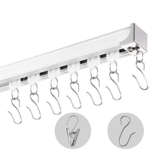 Užuolaidų karnizų sistema VEVOR SZ-101A, 3,6 m