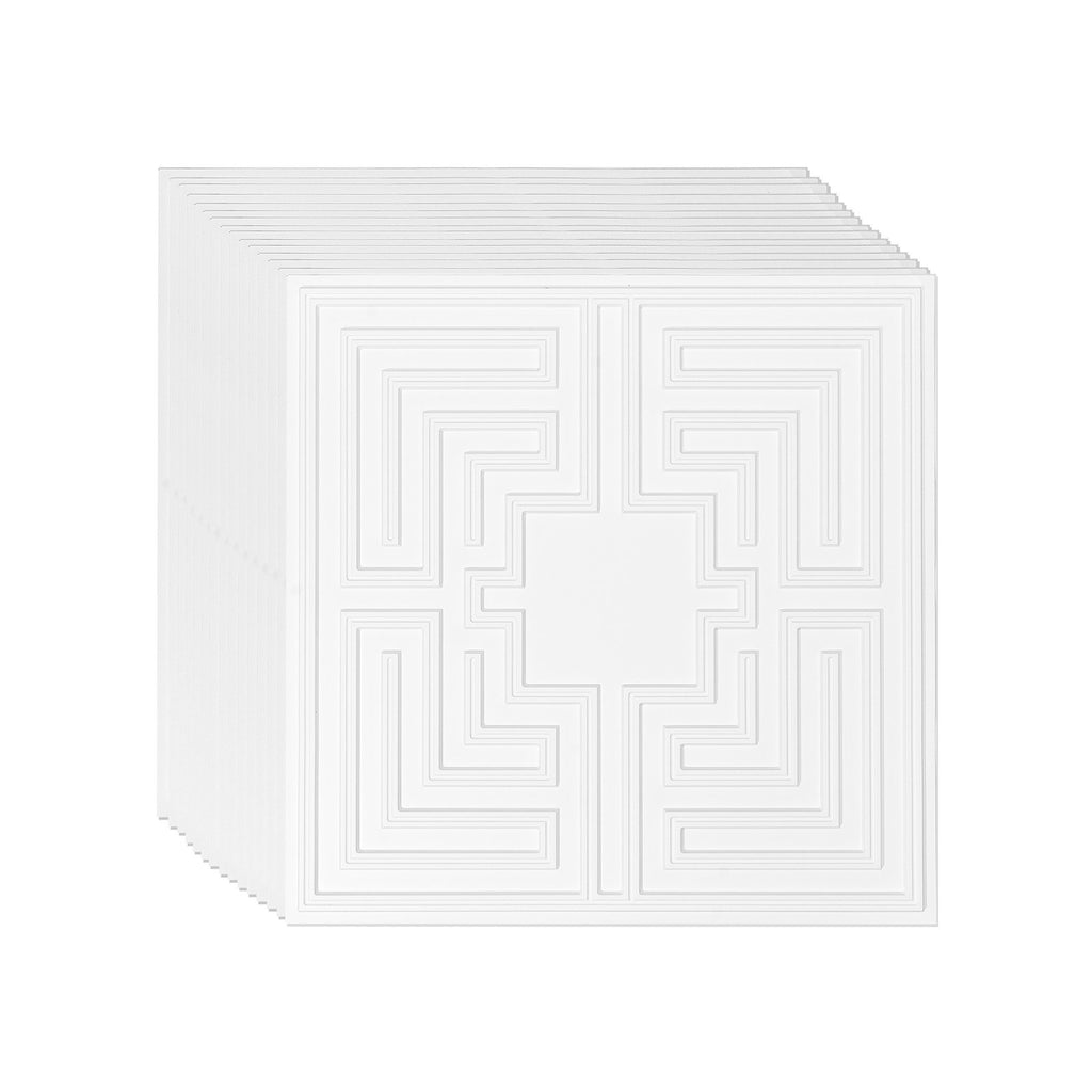 Lubų plytelės VEVOR DH-03, 60,5 x 60,5 cm, 12 vnt.