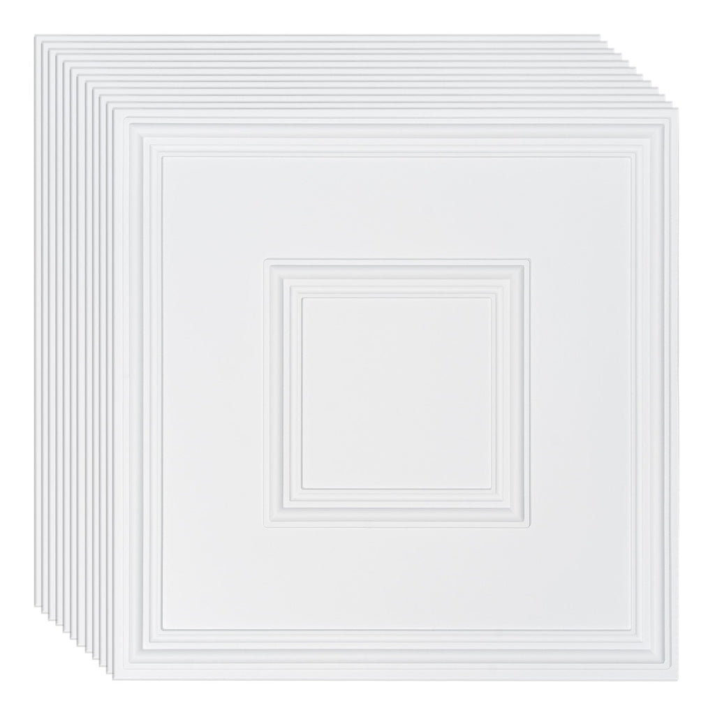 Pakabinamos lubų plokštės VEVOR DH-02, 605 x 605 mm