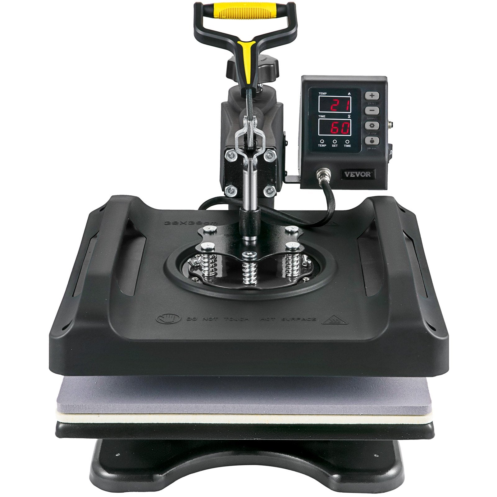 Termopresas VEVOR 8-in-1, 38x38 cm, 1000W
