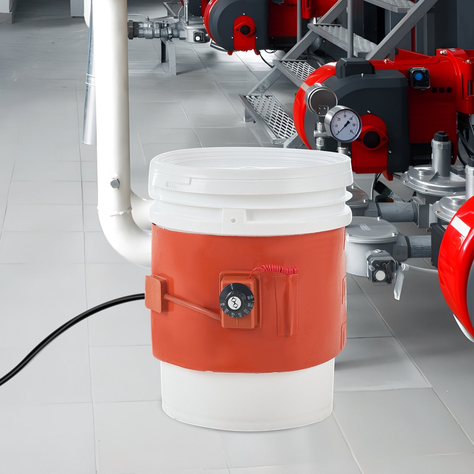 Metalinių statinių šildytuvas VEVOR DHB-5-KT-7.75, 800 W