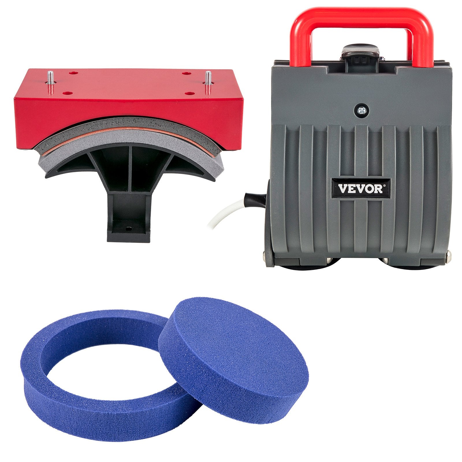 Termo presas VEVOR 5 in 1, 38x38 cm, 1200W