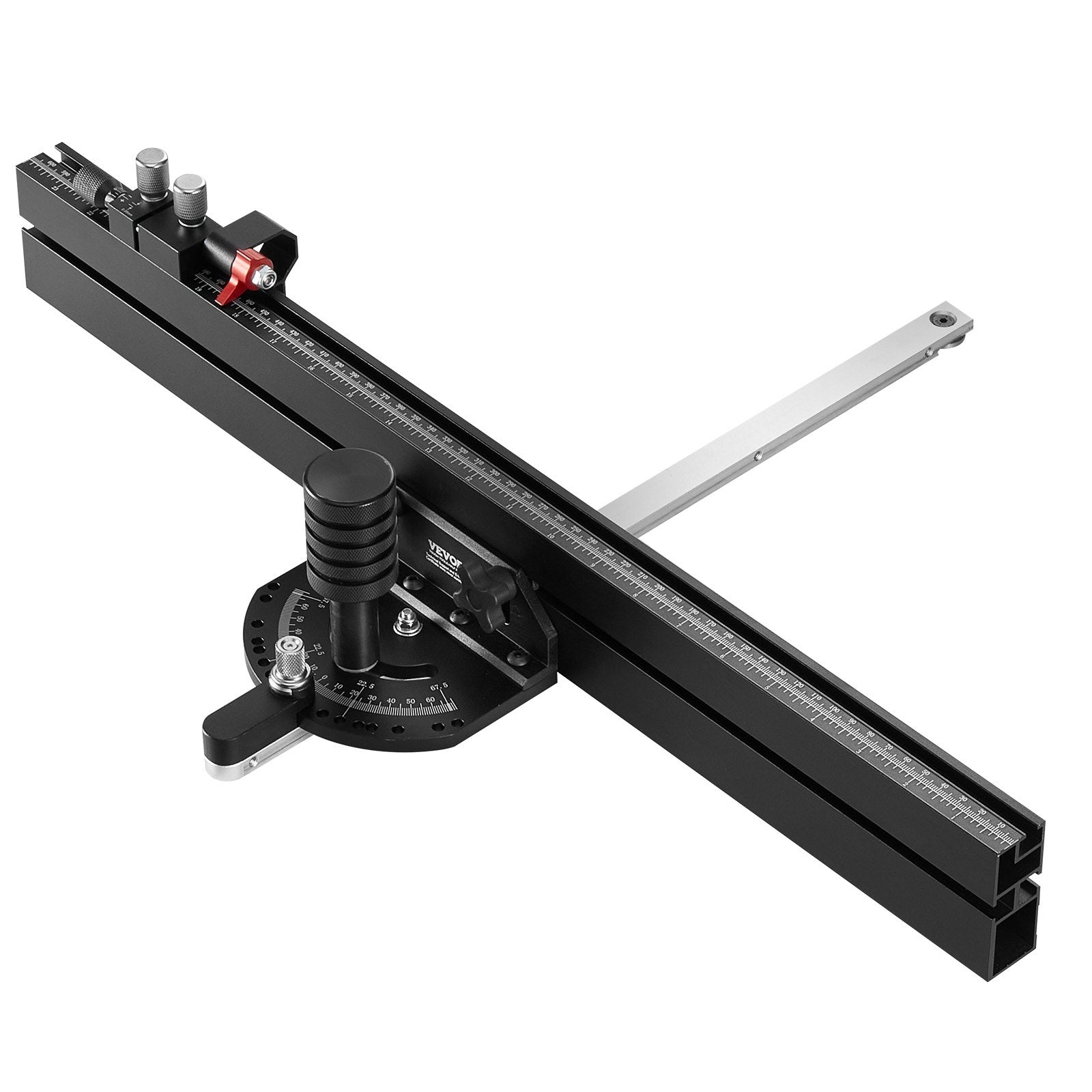 Tikslus kampainis stalinėms pjovimo staklėms VEVOR TN-1122C, 61 cm kreipiančioji