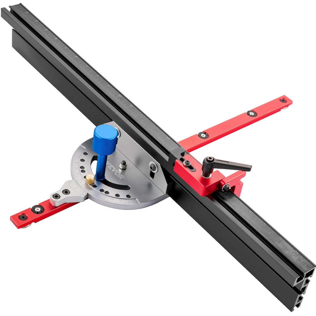 Kampinis pjovimo kreiptuvas VEVOR 450 mm, su lazerine skale