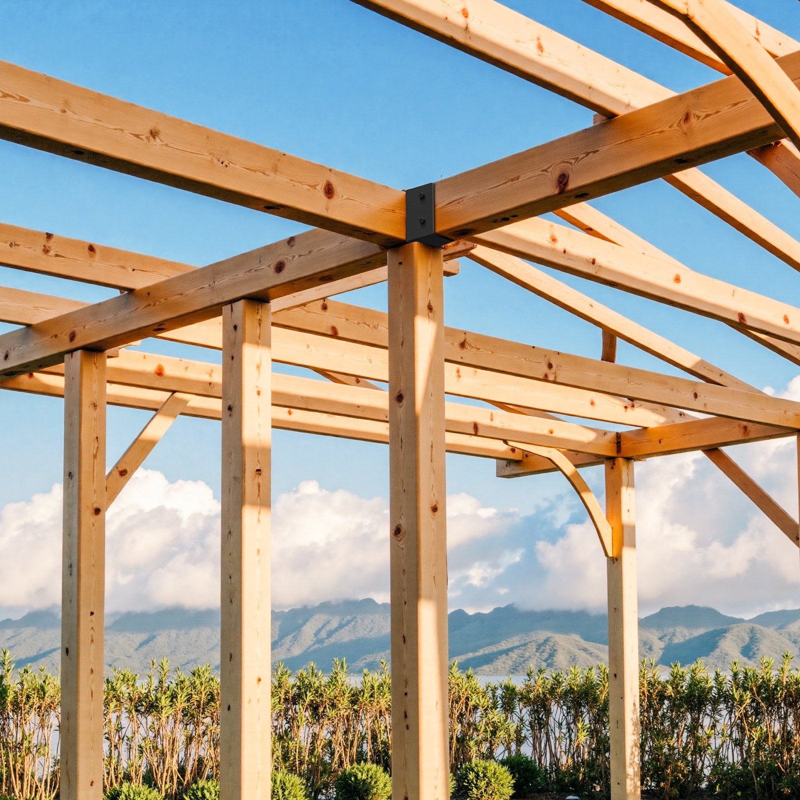 Paslėptas sijų laikiklis VEVOR TLDJYCS-2X4IN-24, 24 vnt.