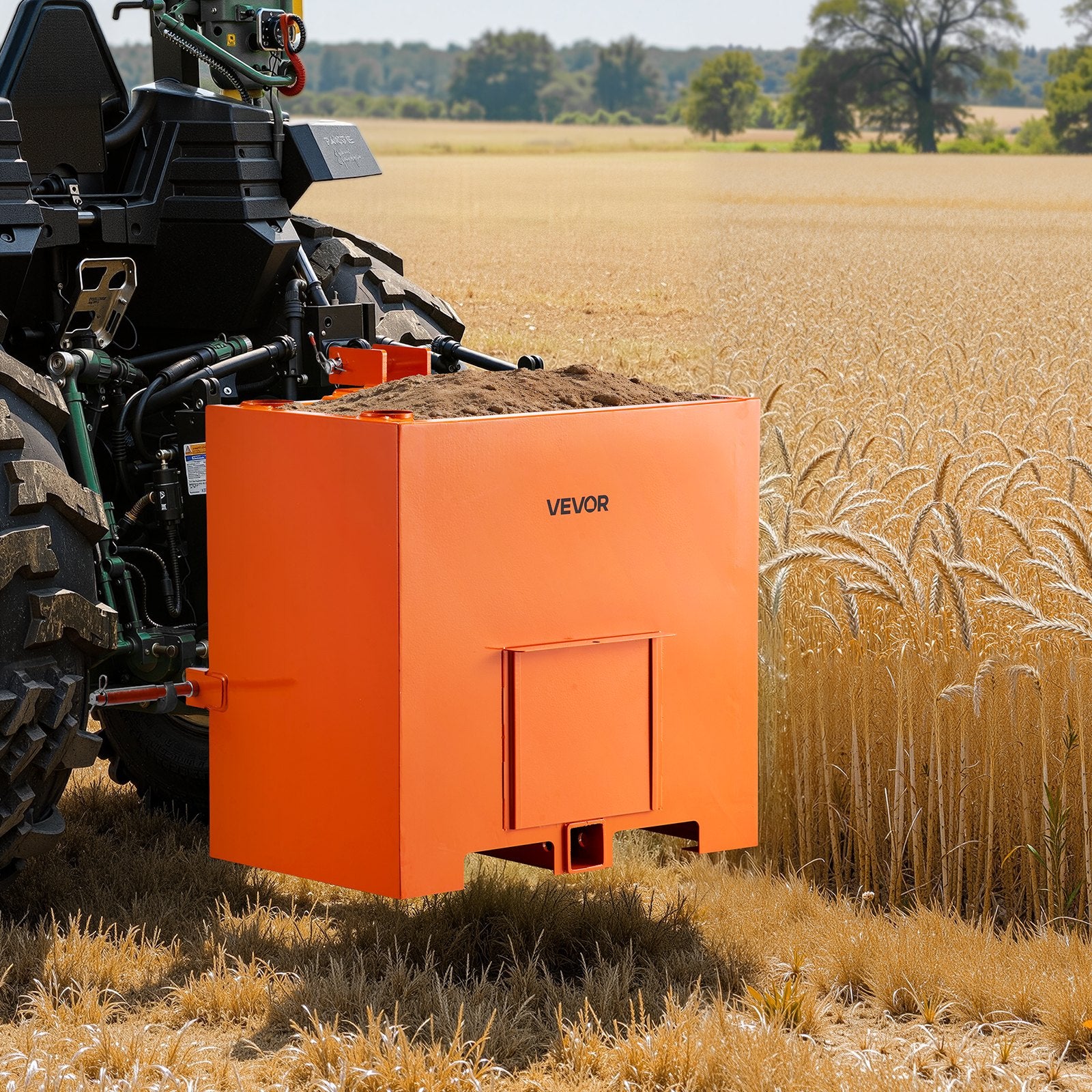 Traktoriaus balasto dėžė VEVOR O-02, 363 kg talpa