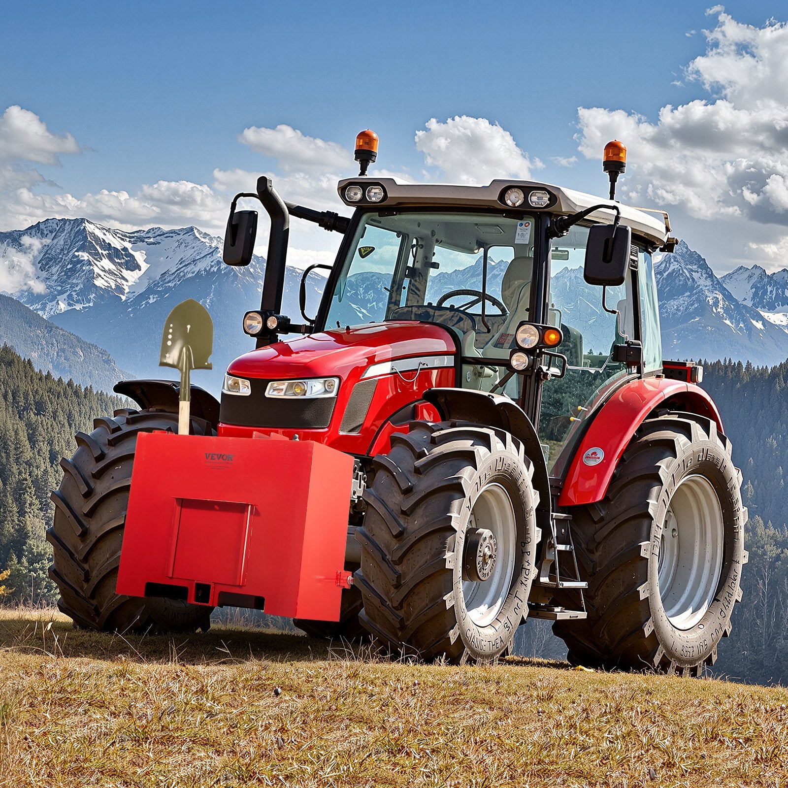 Balastinė dėžė traktoriui VEVOR R-01, 363 kg talpa