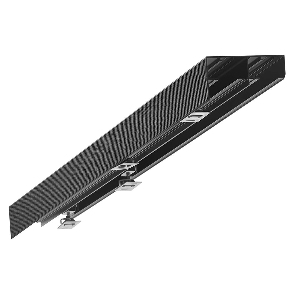 Stumdomų durų mechanizmas VEVOR XC40B-5FT, 1524 mm