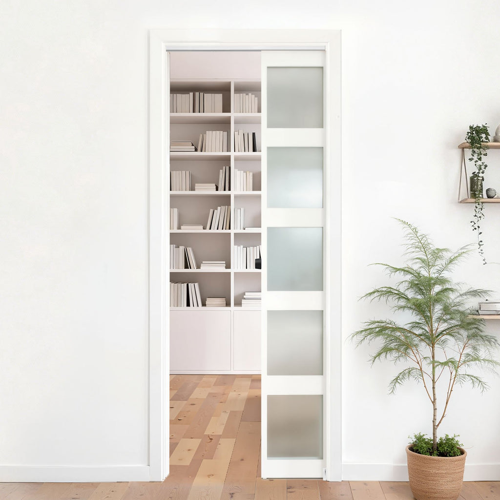 Stumdomų durų bėgelio komplektas VEVOR XC39SF-5FT, 1441 mm