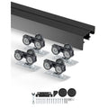 Stumdomų durų mechanizmas VEVOR YMXT-XC40-4B, 122 cm