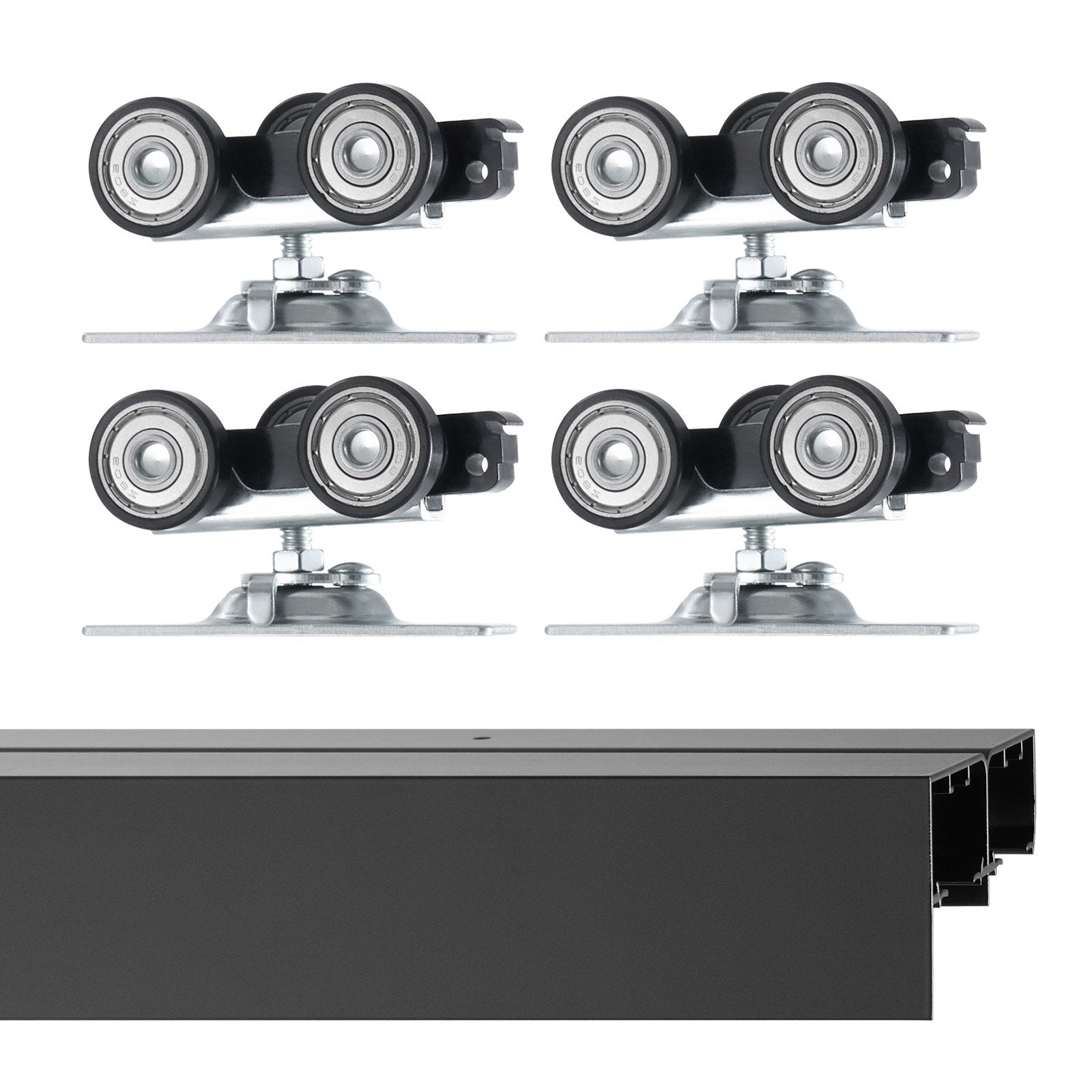 Stumdomų durų mechanizmas VEVOR YMXT-XC40-4B, 122 cm