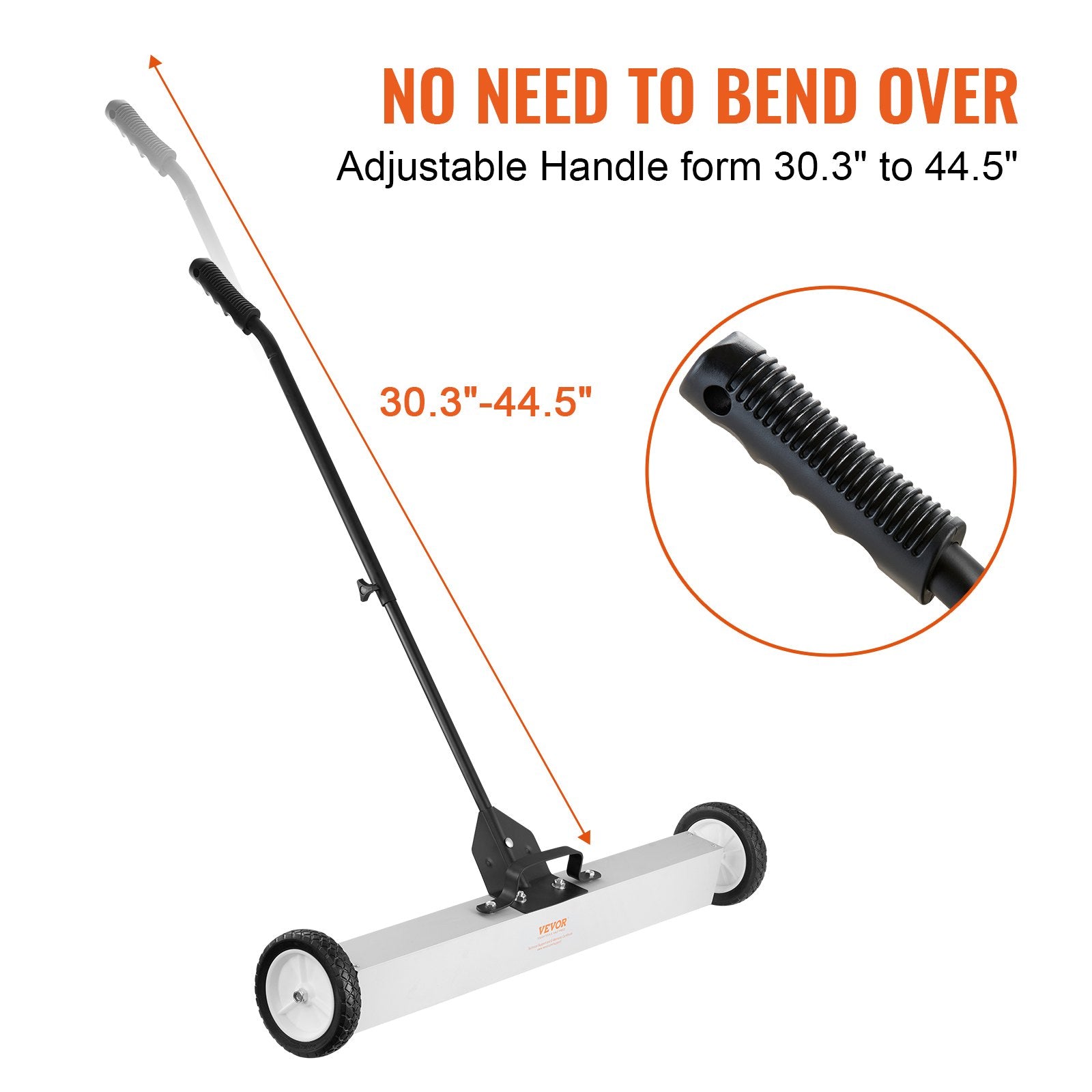 Magnetinė šluota VEVOR QJ8012-36, 24,9 kg keliamoji galia