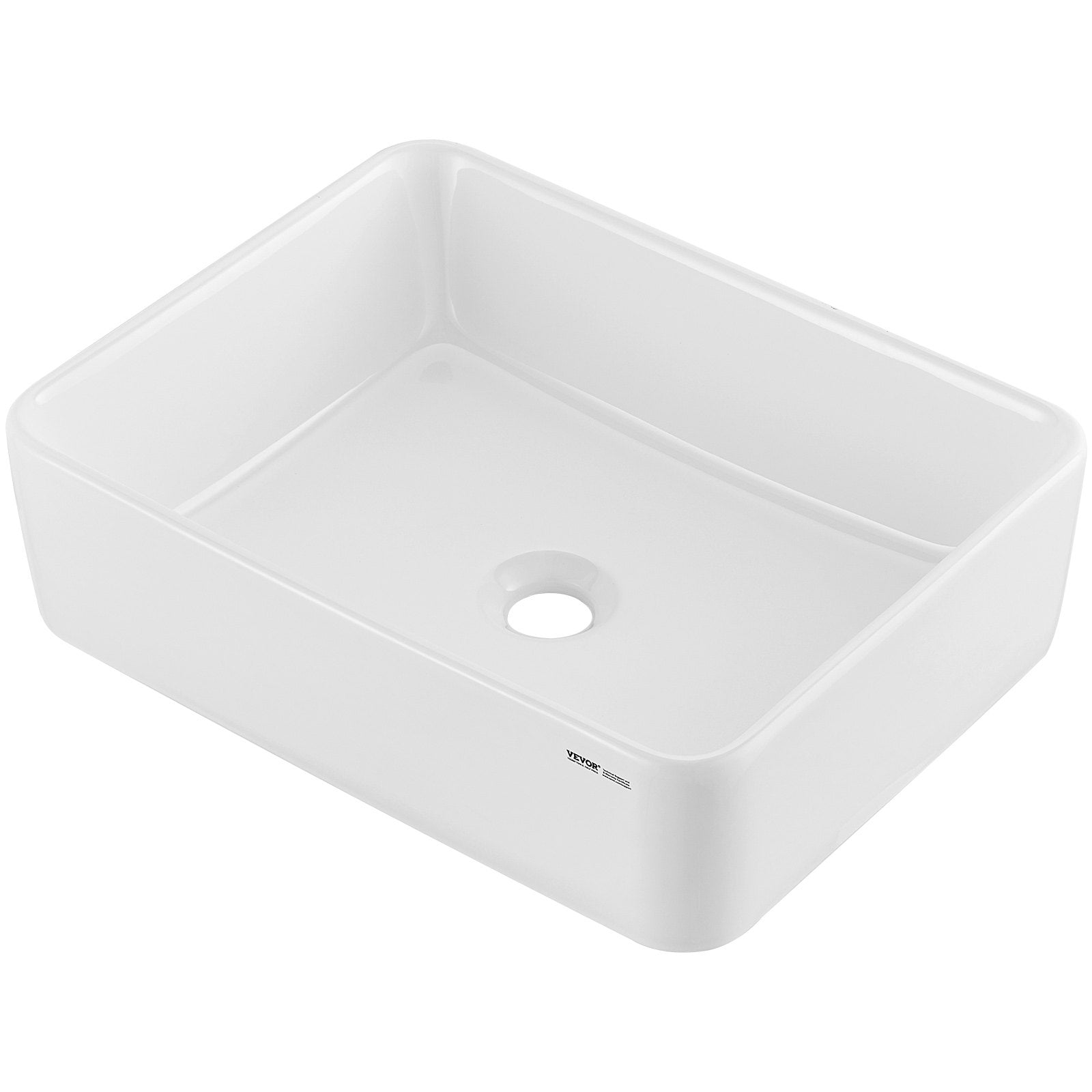 Uždedamas praustuvas VEVOR RS1237, 48 x 37 cm