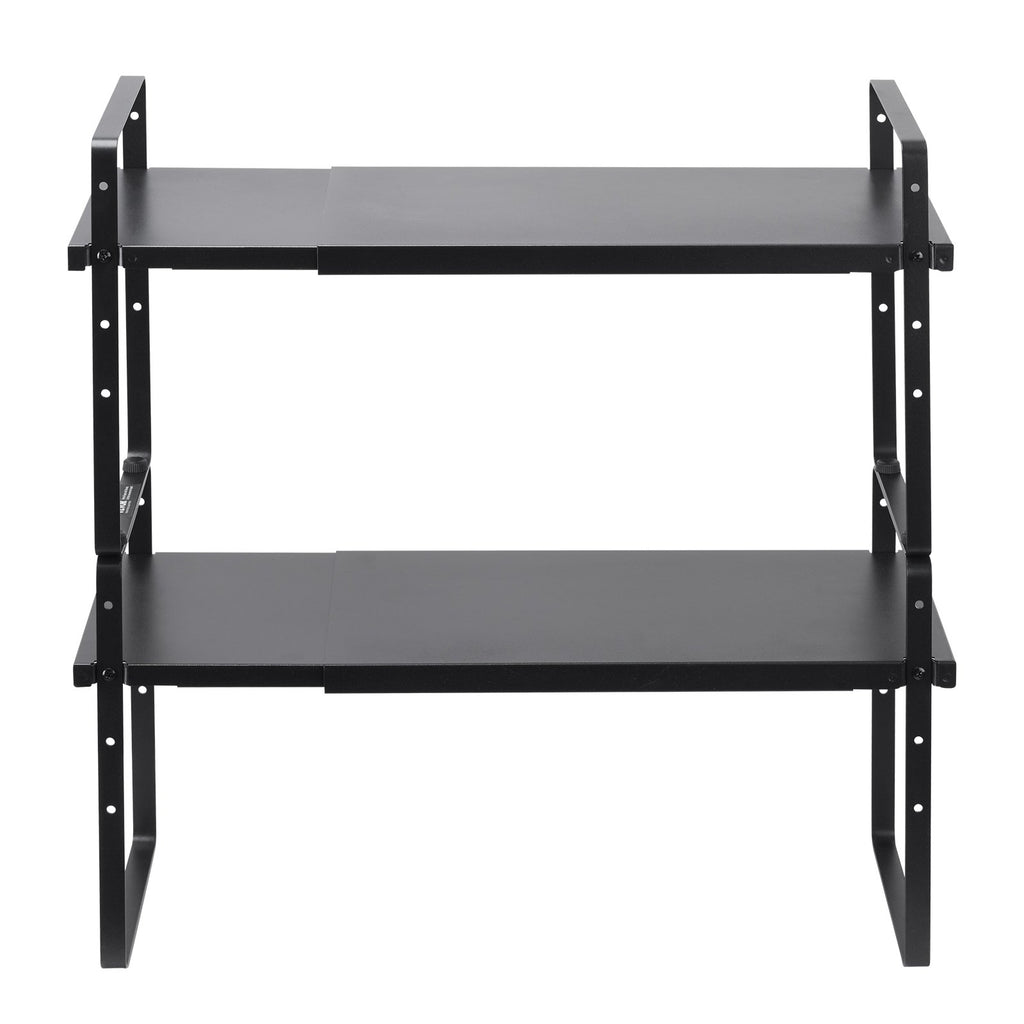 Virtuvės spintelės lentynų organizatorius VEVOR LX-P9373, reguliuojamas ilgis 40,5–65 cm