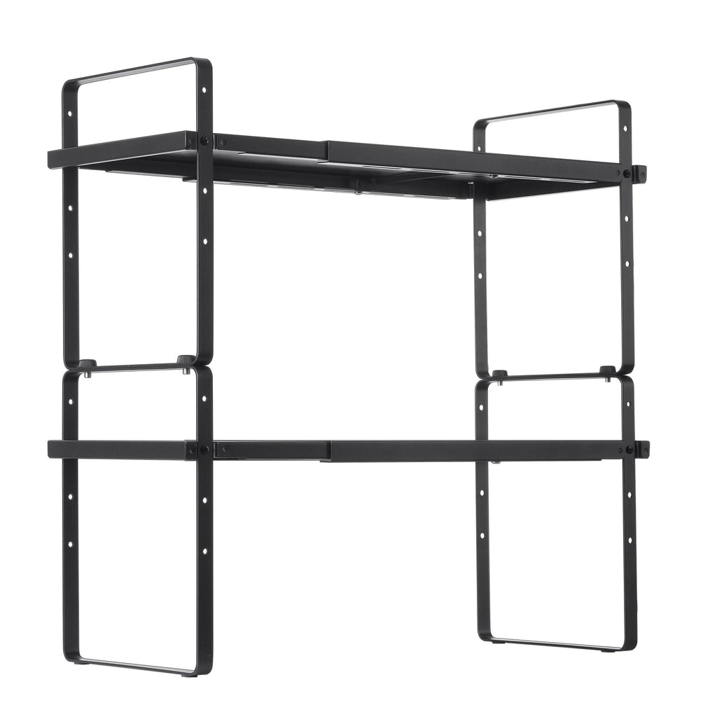 Virtuvės spintelės lentynų organizatorius VEVOR LX-P9373, reguliuojamas ilgis 40,5–65 cm