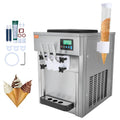 Pramoninis minkštų ledų aparatas VEVOR BQL-7220T, 1800W