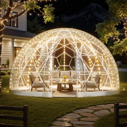 Sodo kupolas VEVOR GB-DOME-9.5, 2,9 m skersmens