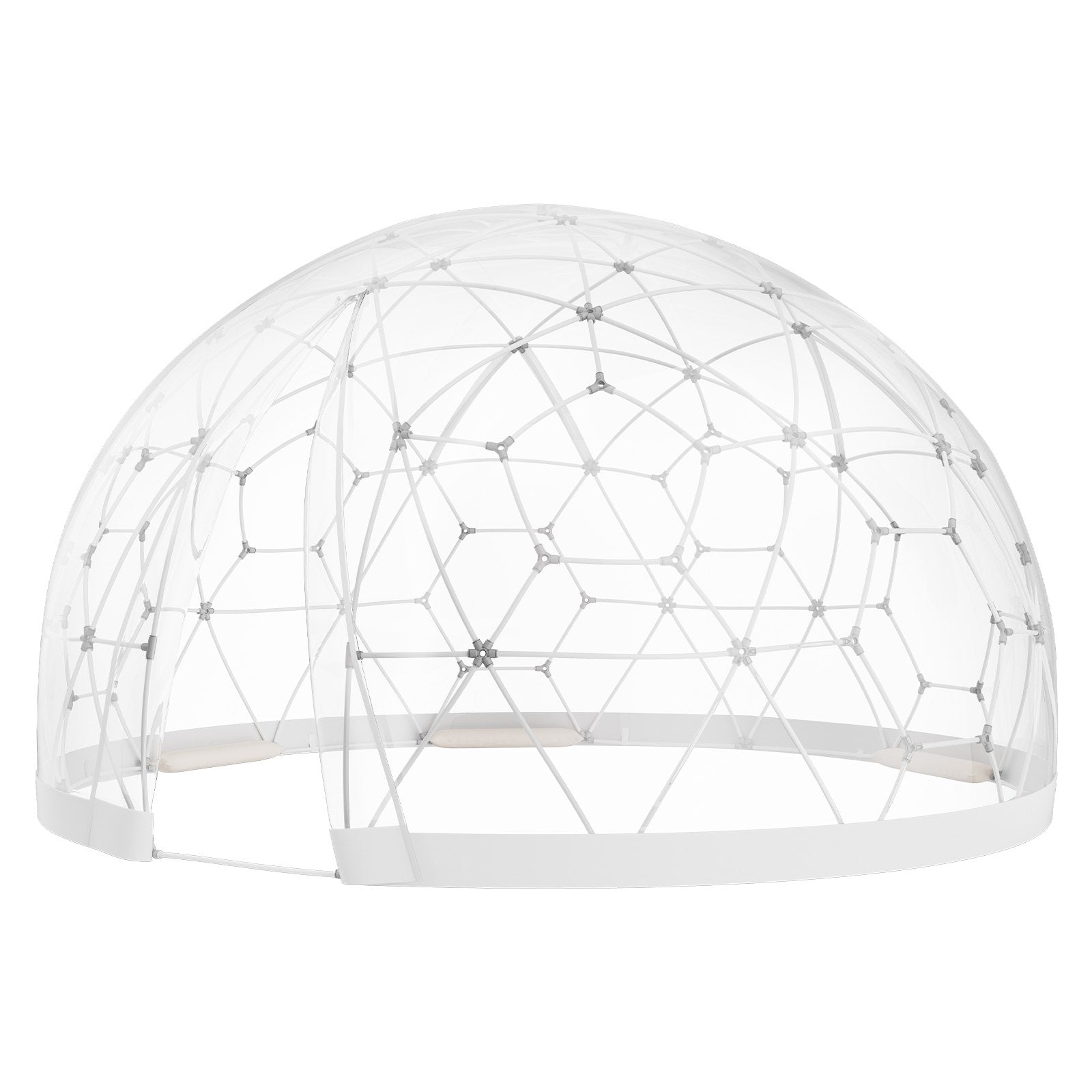 Kupolinė burbulinė palapinė VEVOR GB-DOME-12, 3,66 m skersmens