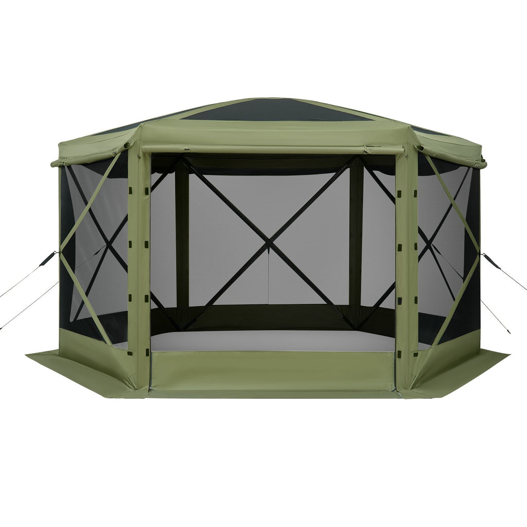 Šešiakampė pavėsinė-palapinė VEVOR FY12X12, 3,6 x 3,6 m