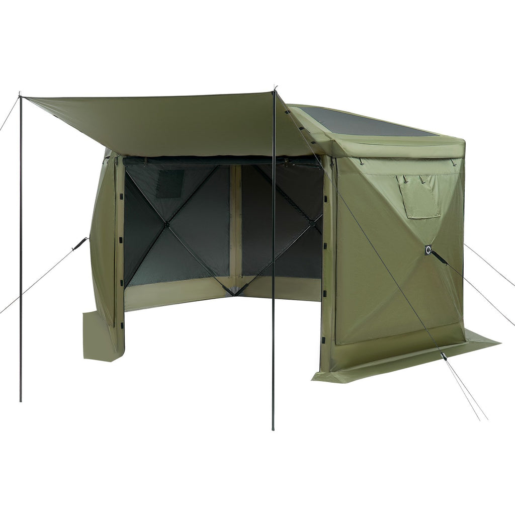 Šešiakampė pavėsinė-palapinė VEVOR FY12X12, 3,6 x 3,6 m