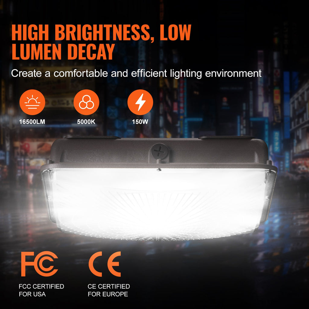 LED stoginės šviestuvas VEVOR AX-TPD-150, 150W