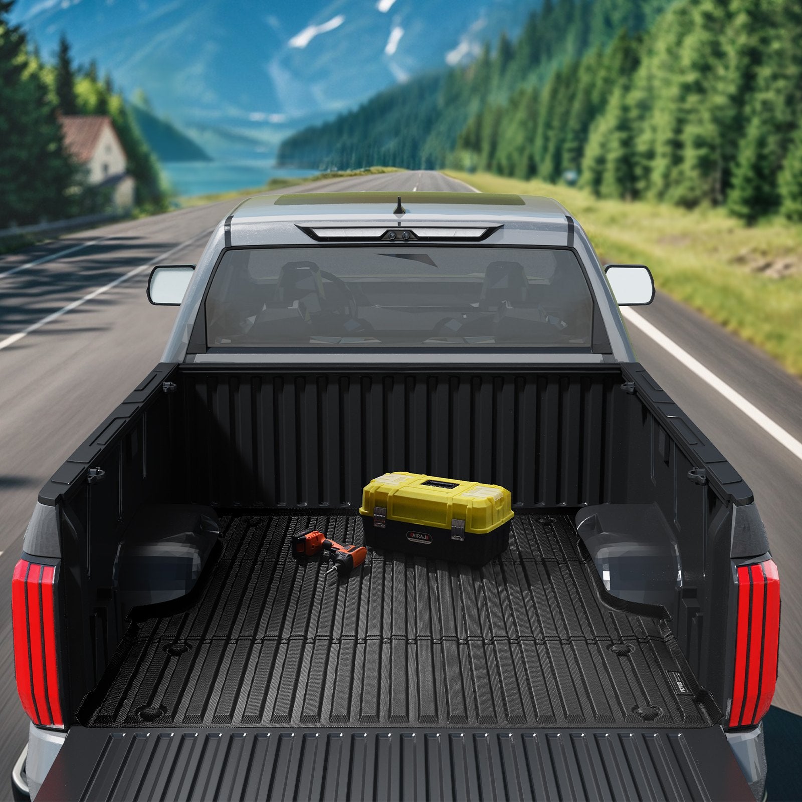 Pikapo kėbulo kilimėlis VEVOR Toyota Tundra (2022-2024), 5,5 pėdų kėbului