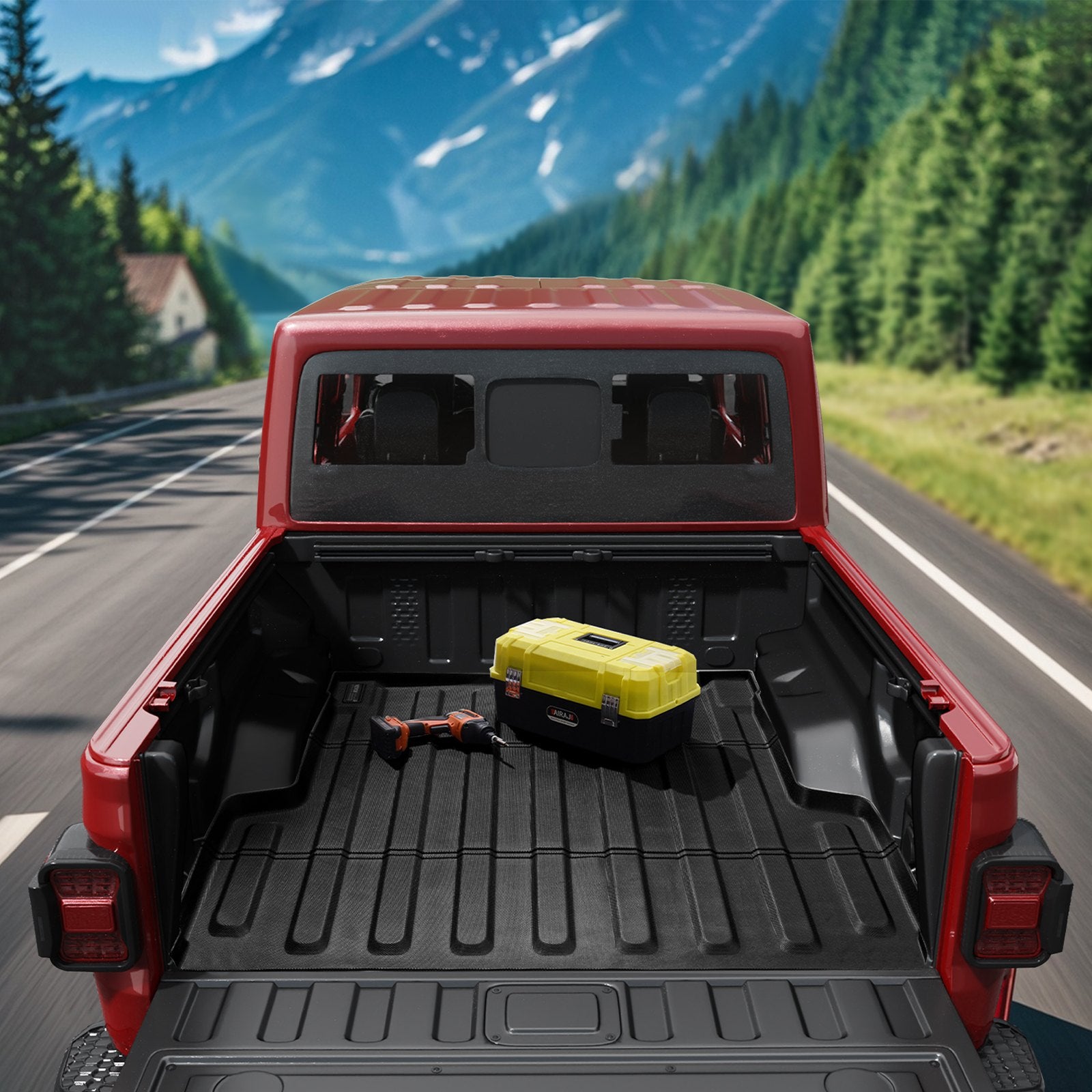Pikapo kėbulo kilimėlis VEVOR Jeep Gladiator (2020-2024), 5 pėdų kėbului