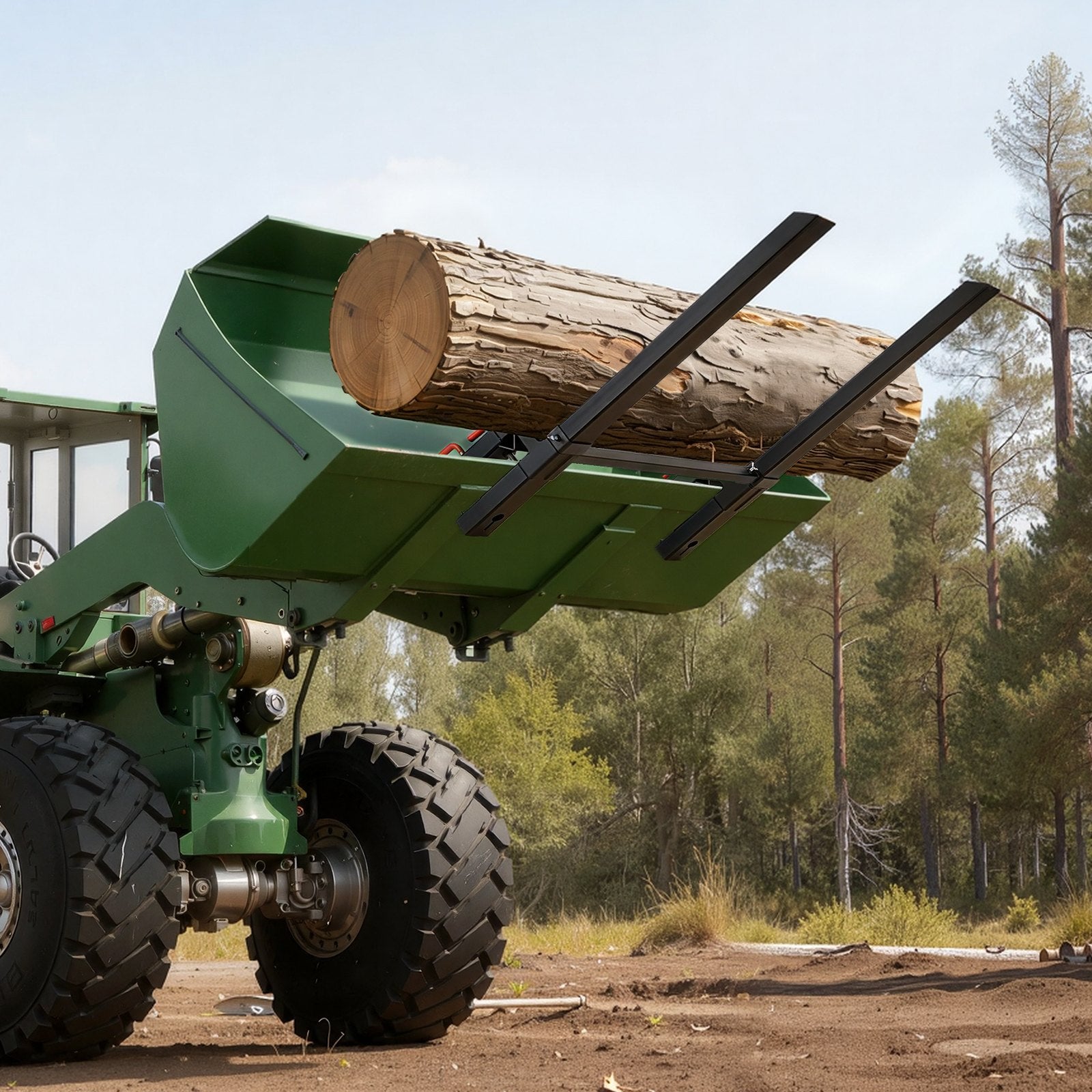 Padėklų šakės VEVOR HC60-4-KT+FH, 1814 kg keliamoji galia