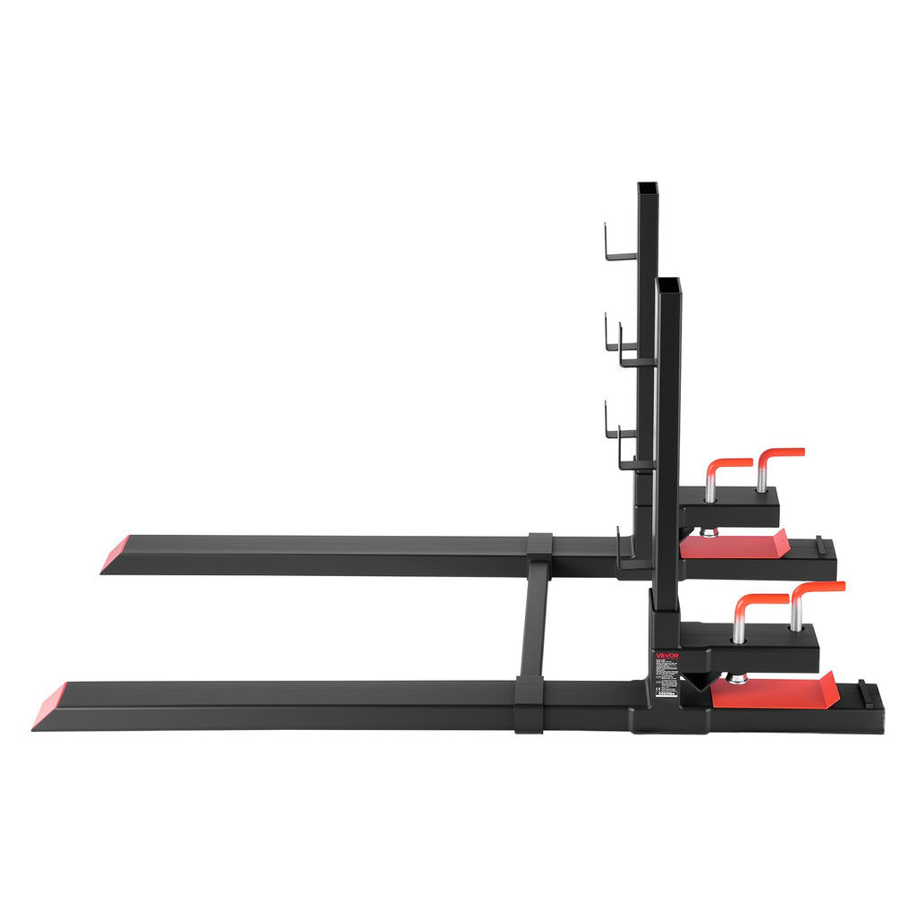 Padėklų šakės VEVOR HC60-4-KT+FH, 1814 kg keliamoji galia
