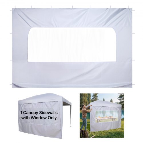 Pavėsinės šoninė siena VEVOR KDPJ-003, 3 x 2 m