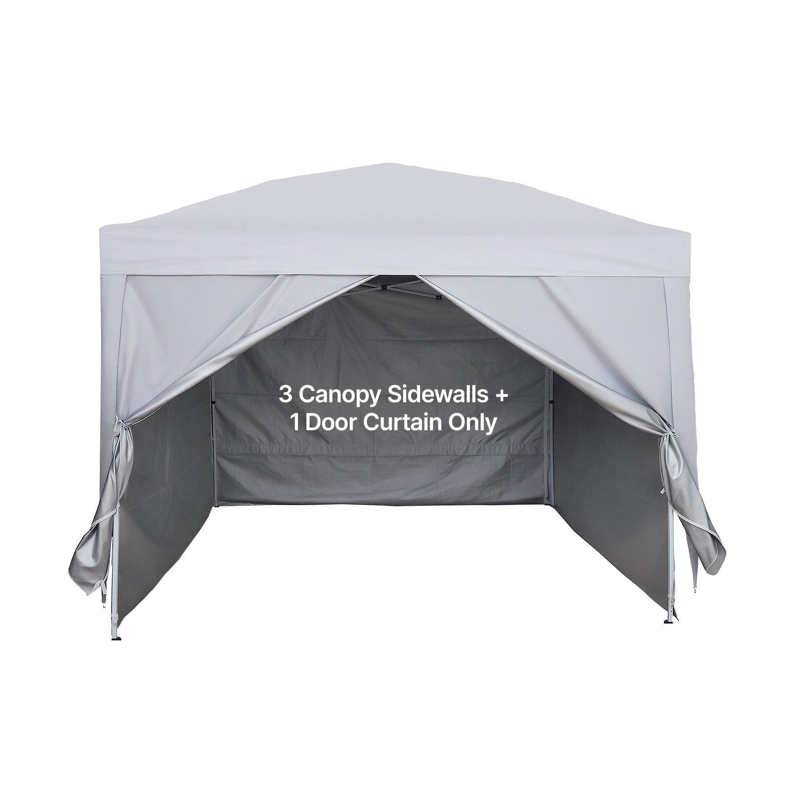 Paviljono šoninės sienelės VEVOR KDPJ-002, 3 x 3 m palapinėms, 4 vnt.