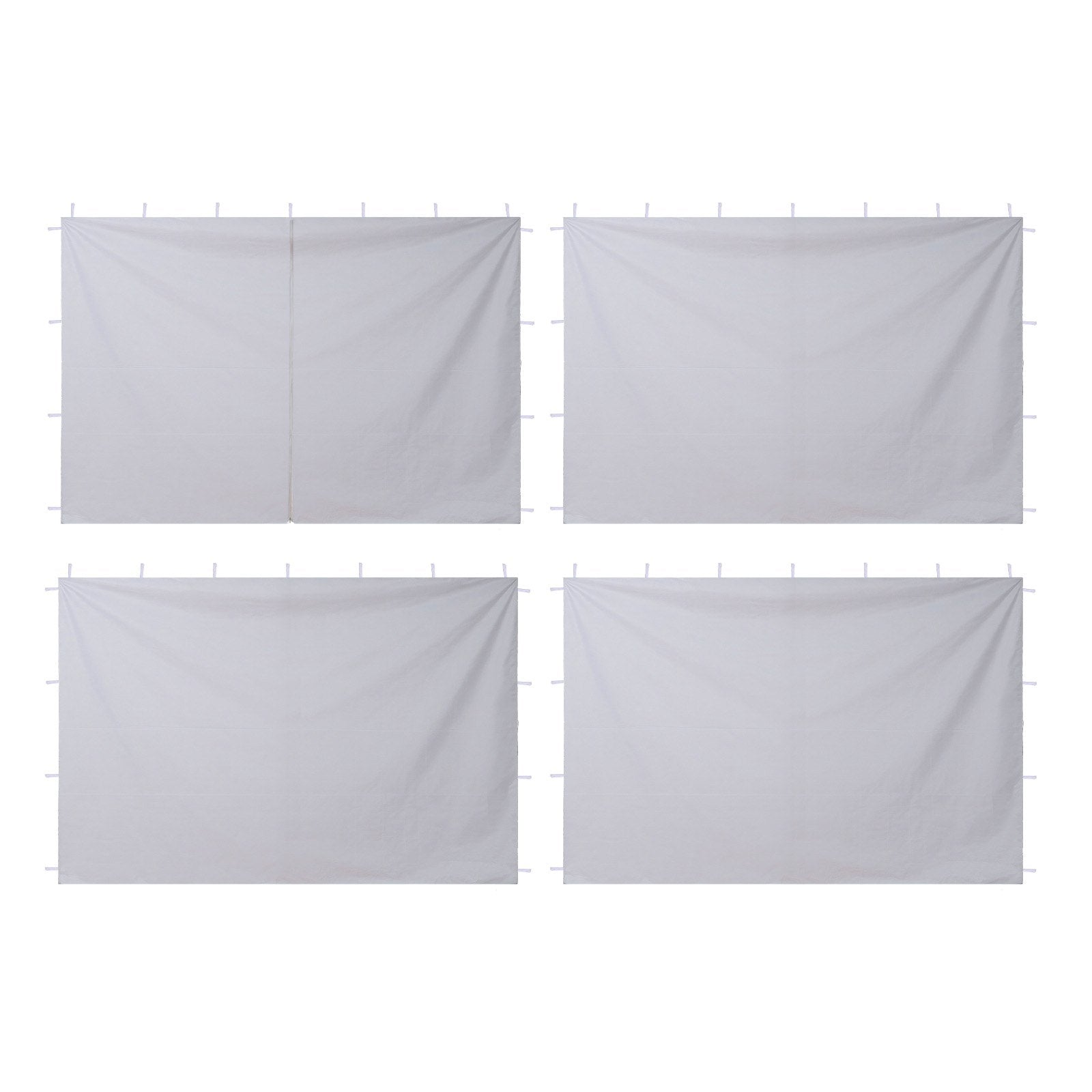 Paviljono šoninės sienelės VEVOR KDPJ-002, 3 x 3 m palapinėms, 4 vnt.