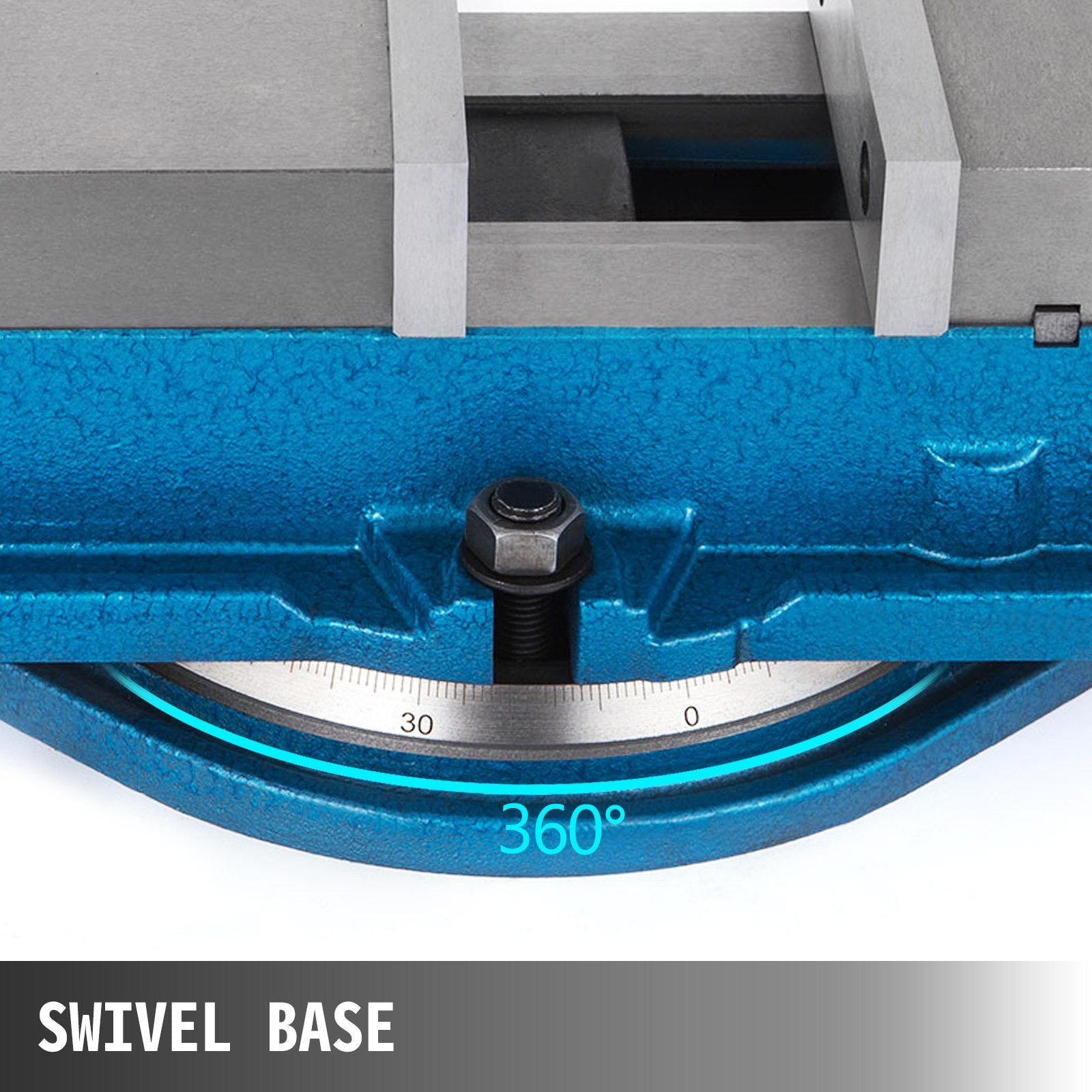 Frezavimo spaustuvai VEVOR 80 mm, 360° pasukamas pagrindas