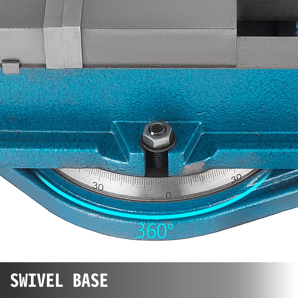Preciziniai frezavimo staklių spaustuvai VEVOR Accu Lock, 100 mm