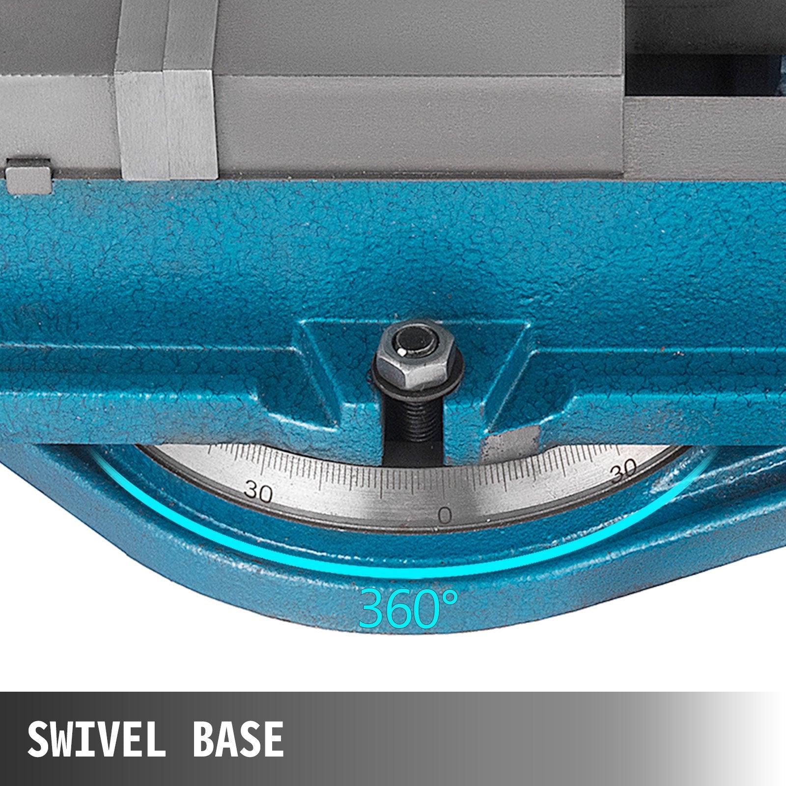 Preciziniai frezavimo staklių spaustuvai VEVOR Accu Lock, 100 mm