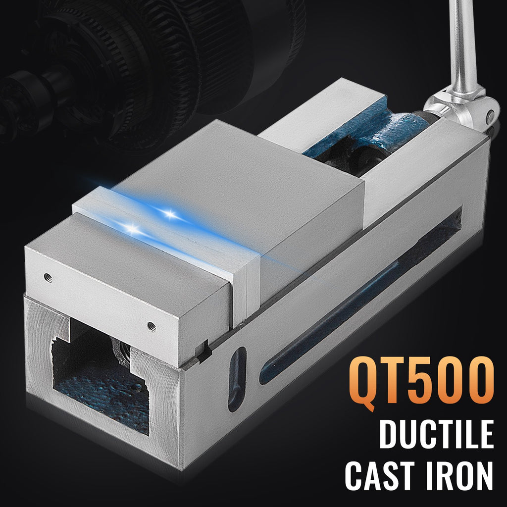 Staklių spaustuvai VEVOR High Precision, 100 mm žiočių plotis
