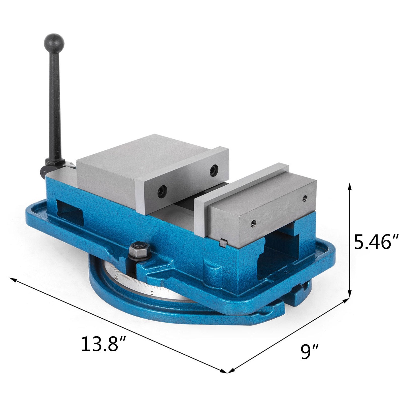 Precizinis frezavimo staklių spaustuvas VEVOR Accu Lock, 125 mm plotis
