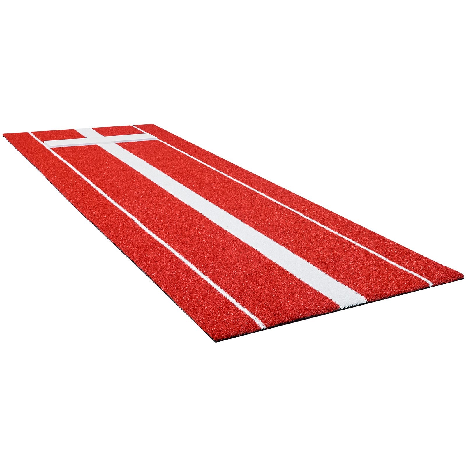 Softbolo metimo kilimėlis VEVOR GRS10x3FT-RED, 305x92 cm