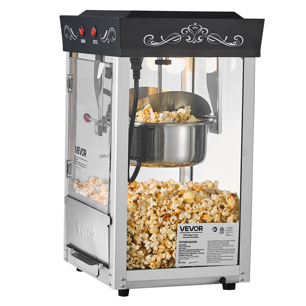 Popkorno gaminimo aparatas VEVOR NP08T, 800 W
