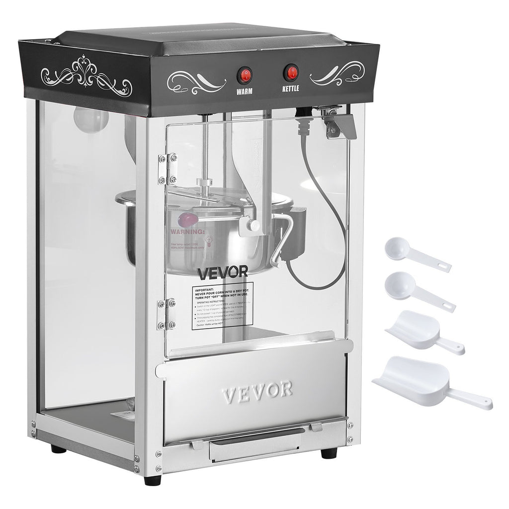 Popkorno gaminimo aparatas VEVOR NP08T, 800 W