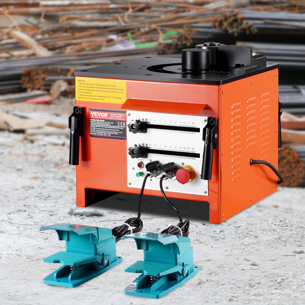 Elektrinės armatūros lankstymo staklės VEVOR RB-25, 1700 W