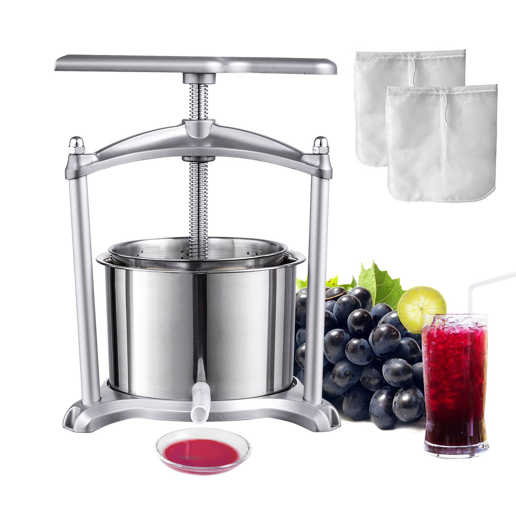Vaisių ir uogų presas VEVOR YZQ-6A, 5,5 l