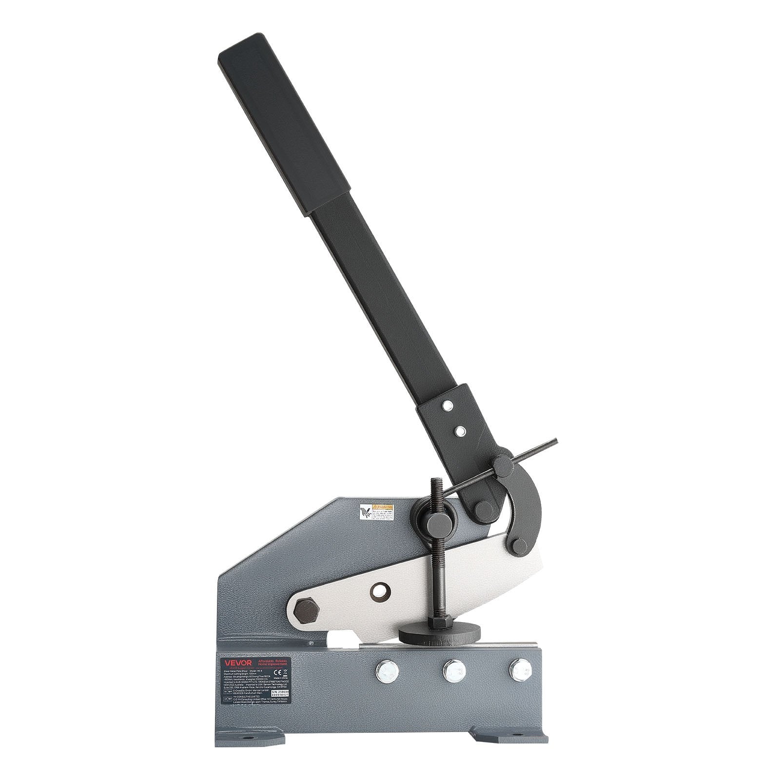 Lakštinio metalo žirklės VEVOR HS-6, 155 mm