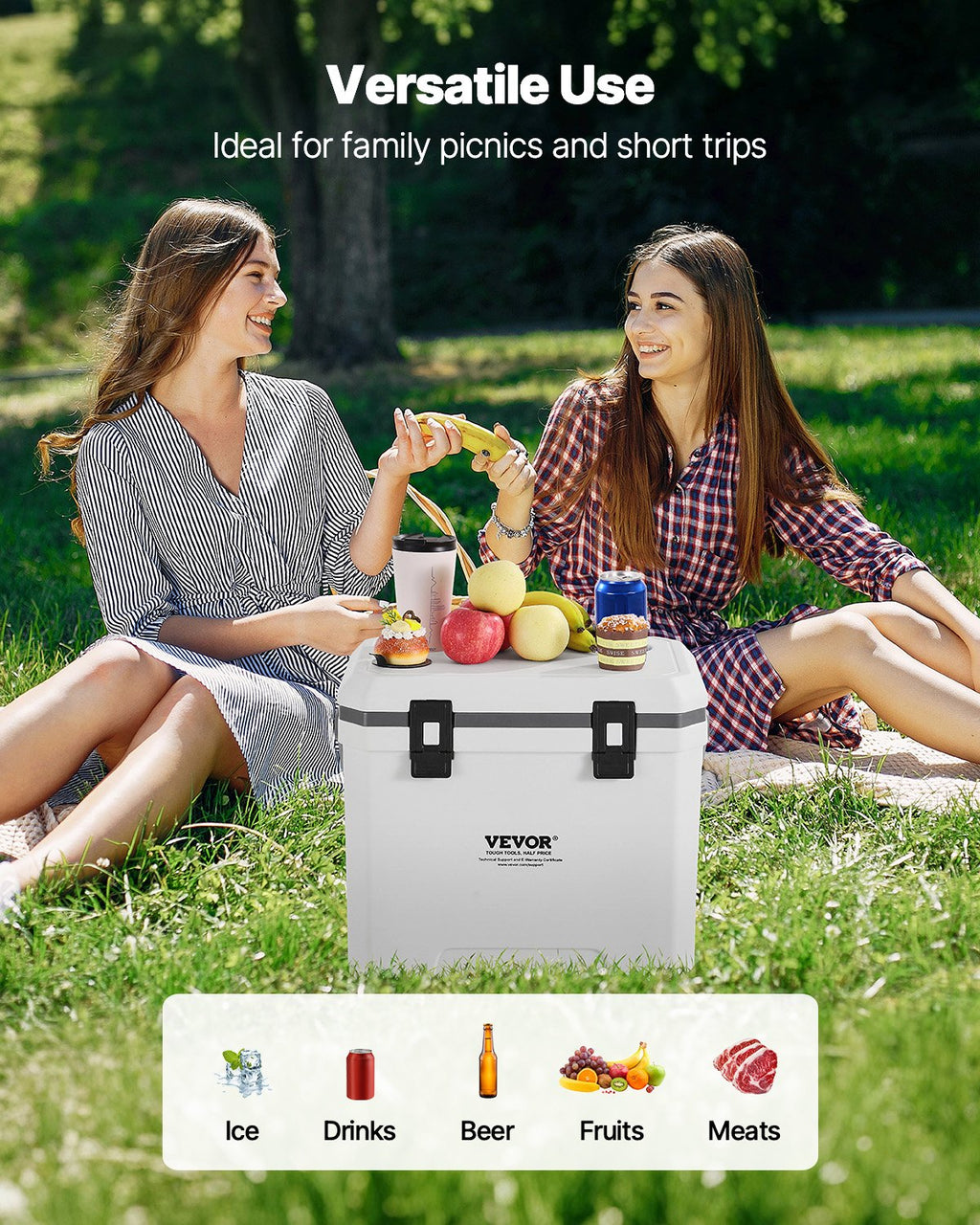 Nešiojamas šaltkrepšis VEVOR JWK-23008, 36 l talpa