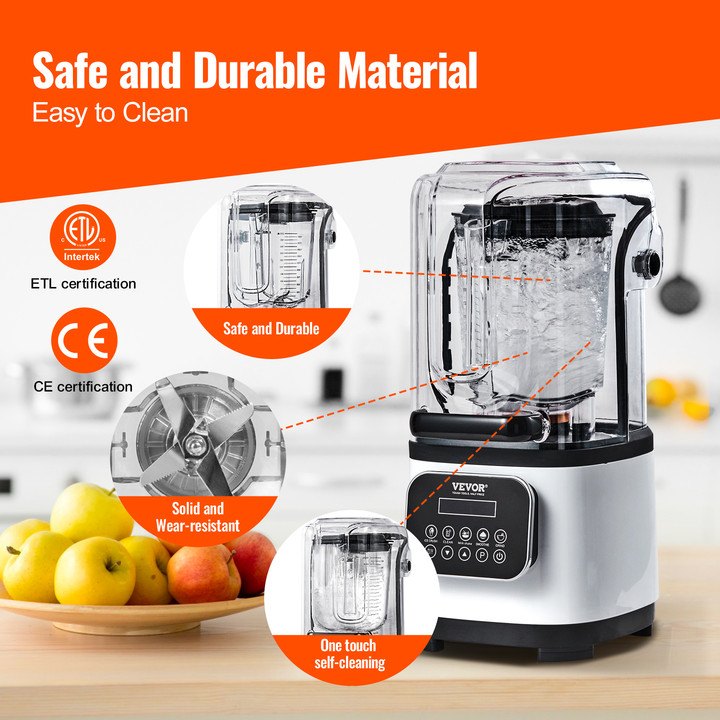 Profesionalus trintuvas VEVOR HS-212C-US-W, 2200W