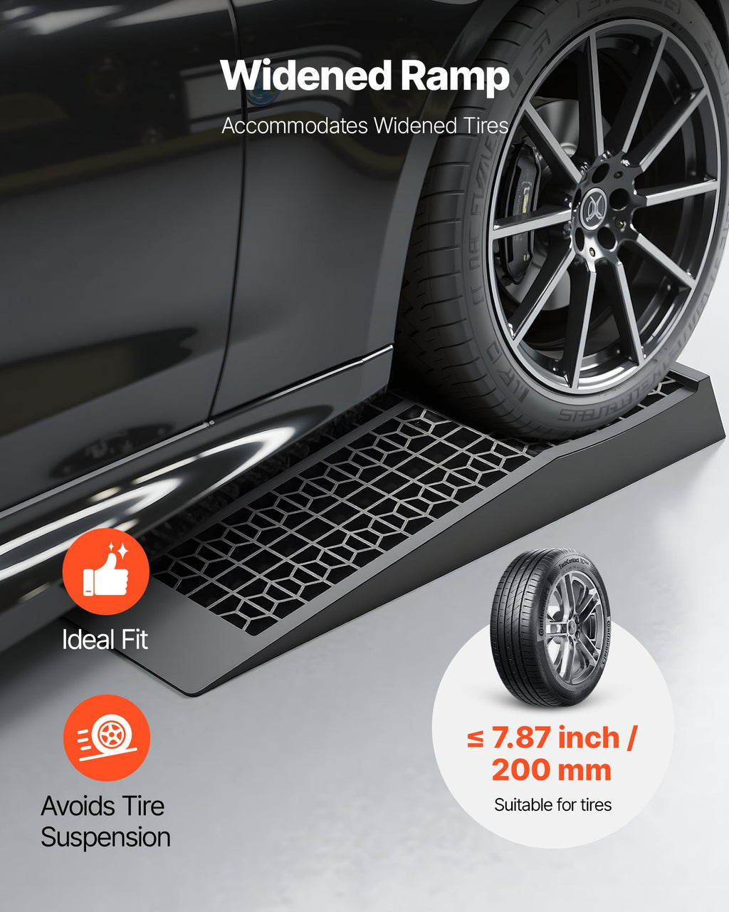 Automobilio užvažiavimo rampos VEVOR TS260-4, 9072 kg keliamoji galia
