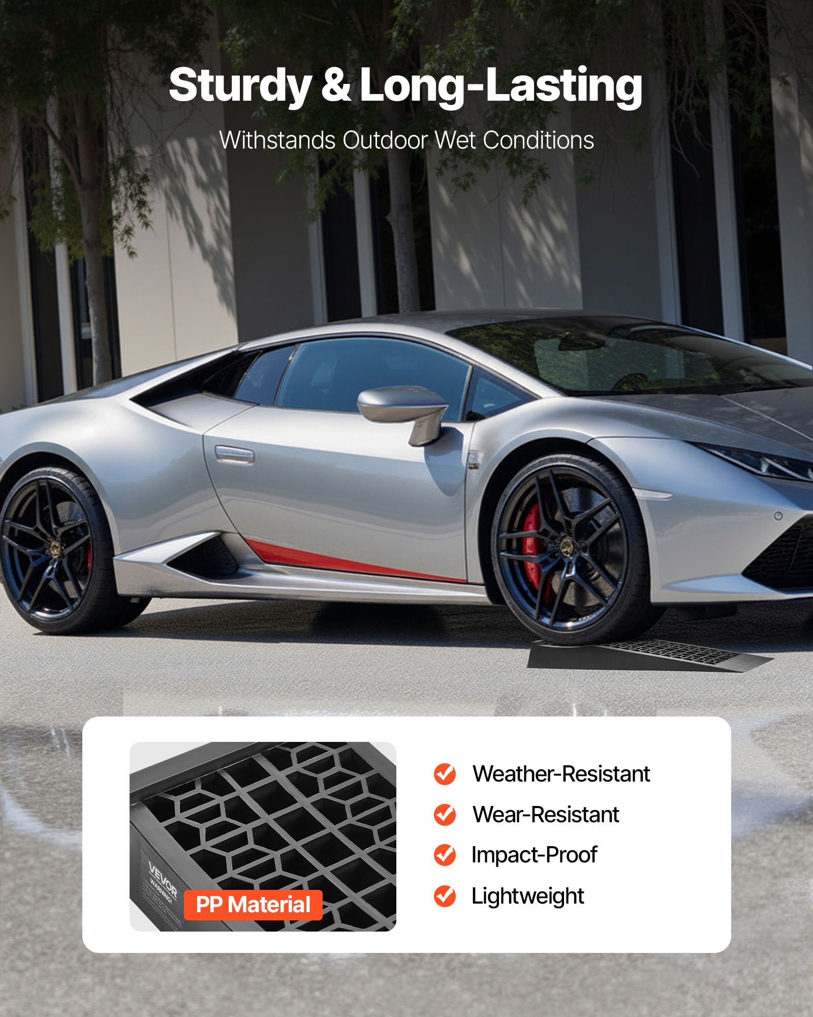 Automobilio užvažiavimo rampos VEVOR TS260-4, 9072 kg keliamoji galia
