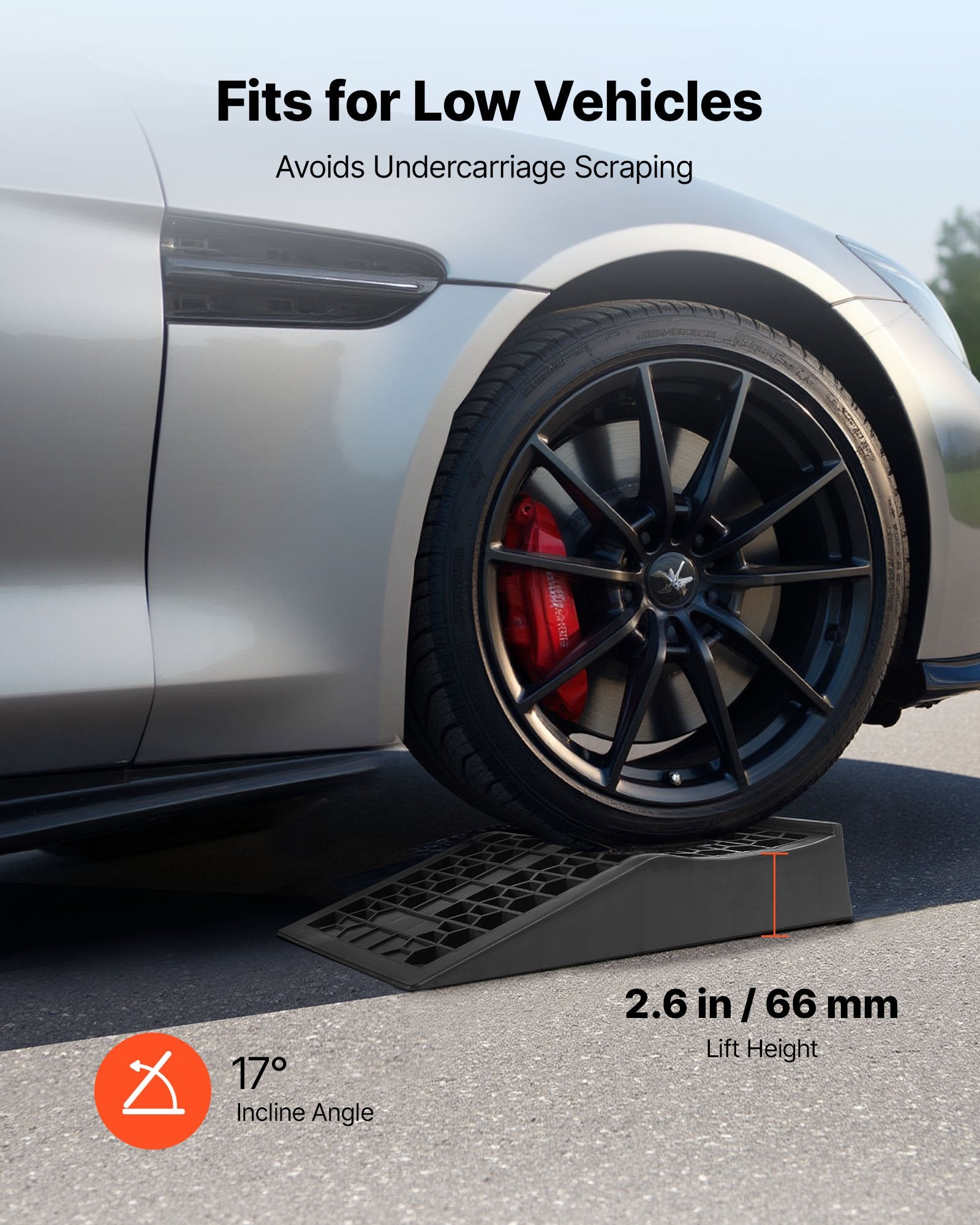 Automobilio užvažiavimo rampos VEVOR TS265, 9072 kg keliamoji galia